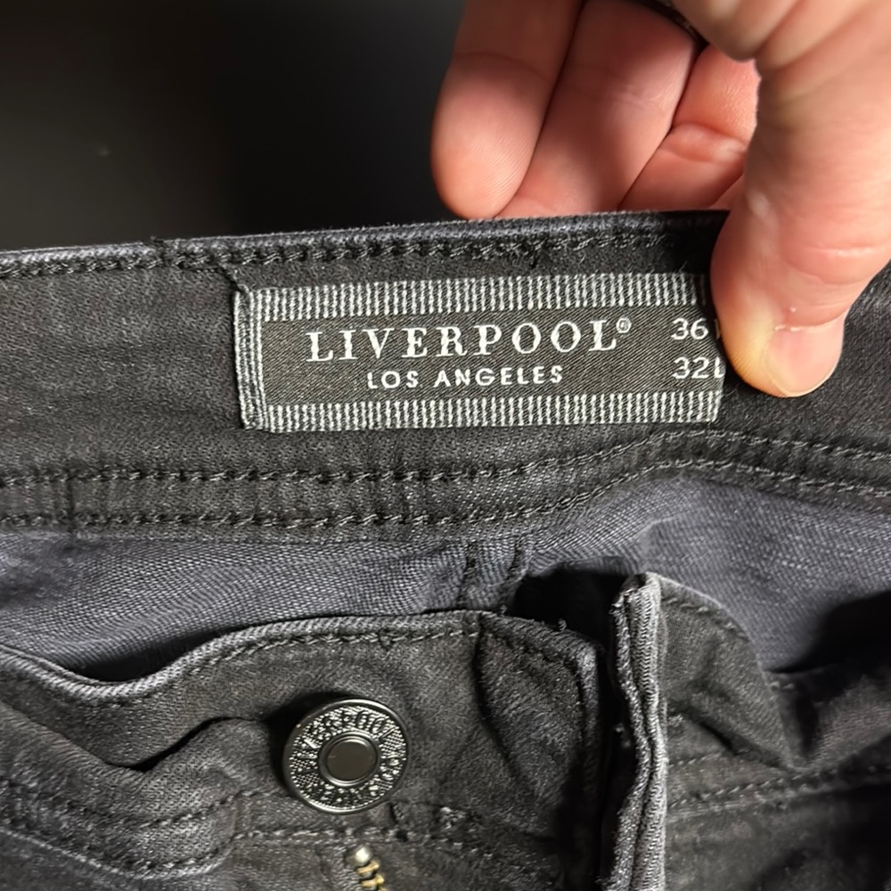 Liverpool Men's Gray Jeans like new